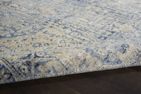 Nourison Silken Weave Blue 53 X 79 Area Rug 805-142586 Image 2