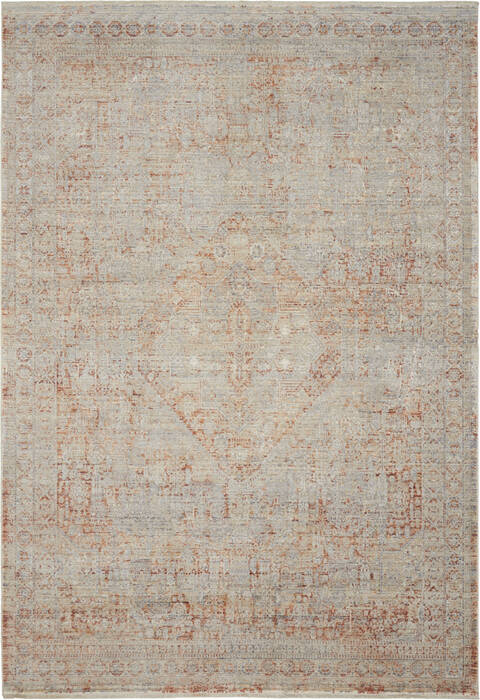 Nourison Silken Weave Grey 53 X 79 Area Rug 805-142598 Image 0