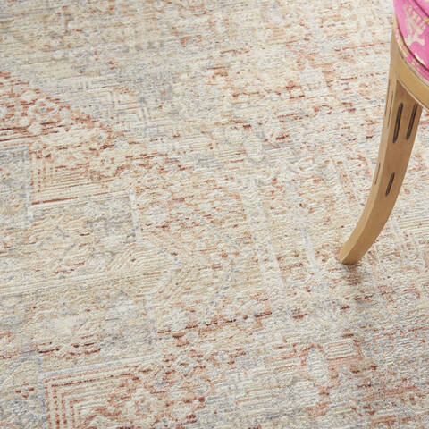 Nourison Silken Weave Grey 710 X 102 Area Rug 805-142599 Image 4