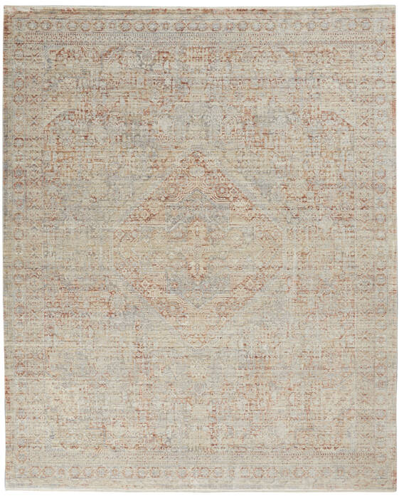 Nourison Silken Weave Grey 710 X 102 Area Rug 805-142599 Image 0