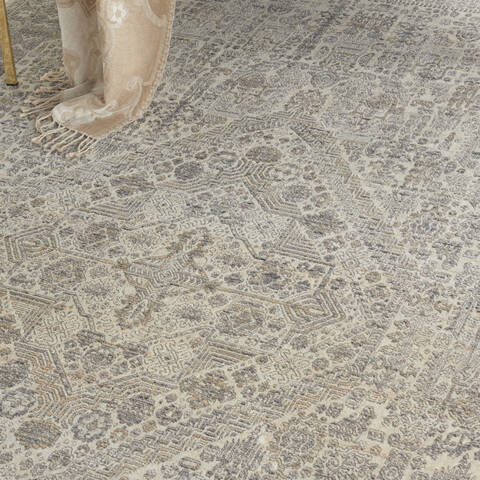Nourison Silken Weave Beige 53 X 79 Area Rug 805-142604 Image 4