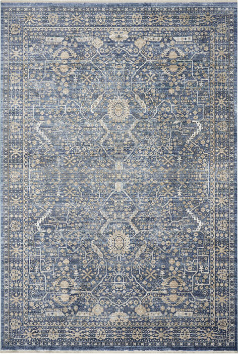 Nourison Silken Weave Blue 53 X 79 Area Rug 805-142610 Image 0