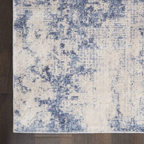 Nourison Sleek Textures Beige Runner 22 X 76 Area Rug 805-142623 Image 1