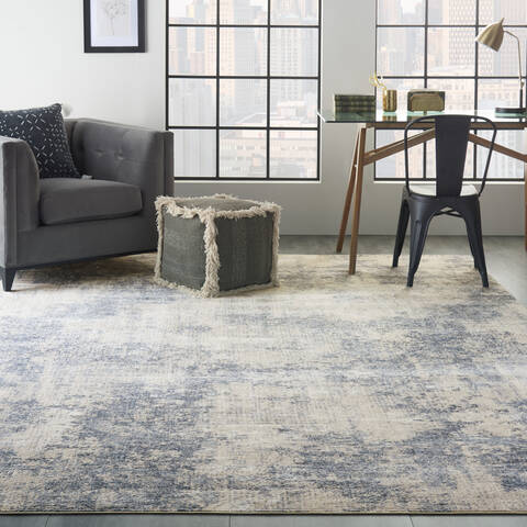 Nourison Sleek Textures Beige 710 X 106 Area Rug 805-142624 Image 3