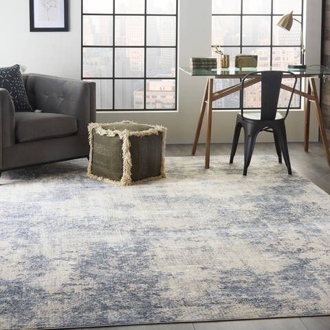 Nourison Sleek Textures Beige 710 X 106 Area Rug 805-142624 Image 5