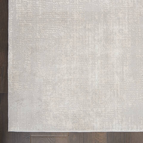 Nourison Sleek Textures Beige 93 X 129 Area Rug 805-142628 Image 1