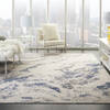Nourison Sleek Textures Blue 93 X 129 Area Rug 805-142634 Thumb 3
