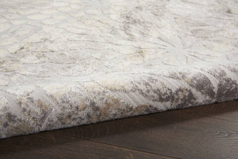 Nourison Sleek Textures Beige Runner 22 X 76 Area Rug 805-142647 Image 2