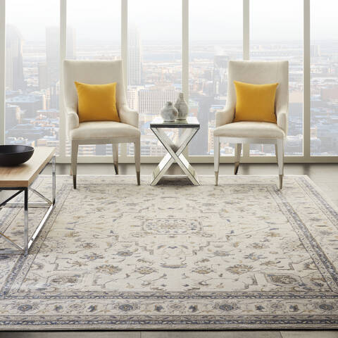 Nourison Sleek Textures Beige 93 X 129 Area Rug 805-142652 Image 3