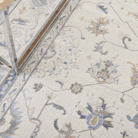 Nourison Sleek Textures Beige 93 X 129 Area Rug 805-142652 Image 4