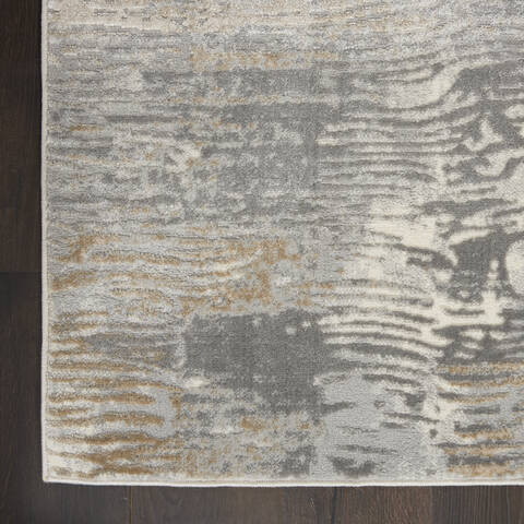 Nourison Solace Grey Runner 23 X 73 Area Rug 805-142656 Image 1