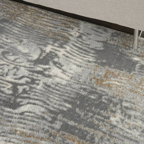 Nourison Solace Grey 53 X 73 Area Rug 805-142657 Image 4