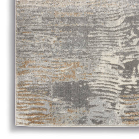 Nourison Solace Grey 53 X 73 Area Rug 805-142657 Image 5