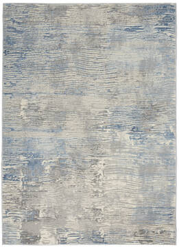 Nourison Solace Beige Rectangle 5x7 ft Polypropylene Carpet 142660