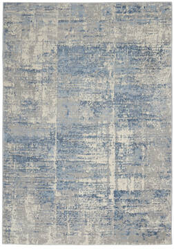 Nourison Solace Beige Rectangle 5x7 ft Polypropylene Carpet 142663