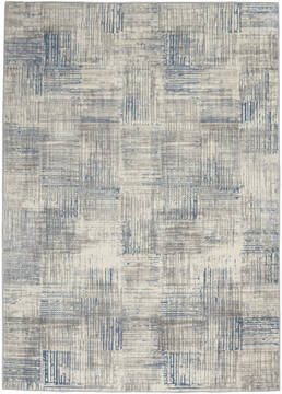 Nourison Solace Beige Rectangle 5x7 ft Polypropylene Carpet 142666