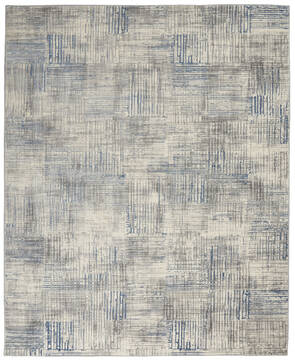 Nourison Solace Beige Rectangle 8x10 ft Polypropylene Carpet 142667