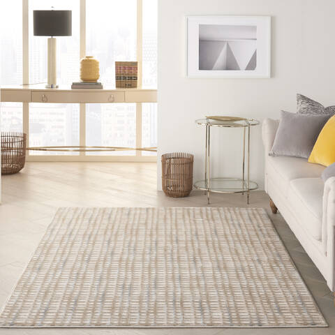 Nourison Solace Beige 53 X 73 Area Rug 805-142669 Image 3