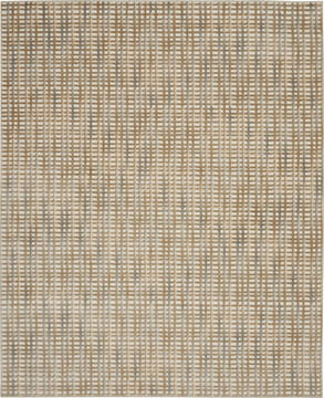 Nourison Solace Beige Rectangle 8x10 ft Polypropylene Carpet 142670