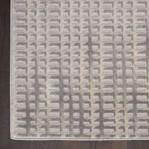 Nourison Solace Grey Runner 23 X 73 Area Rug 805-142671 Image 1
