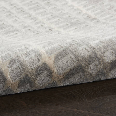 Nourison Solace Grey Runner 23 X 73 Area Rug 805-142671 Image 2