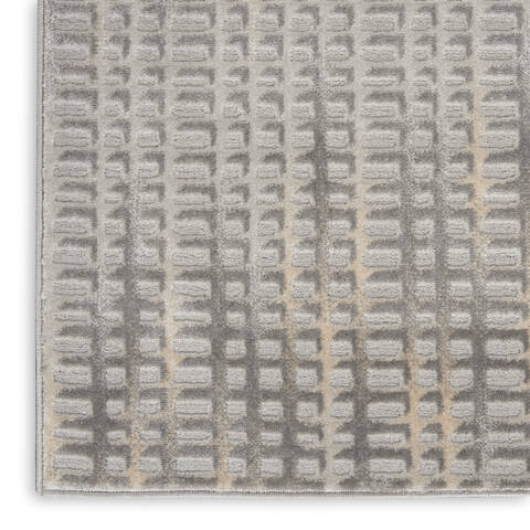 Nourison Solace Grey Runner 23 X 73 Area Rug 805-142671 Image 3
