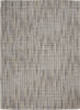 Nourison Solace Grey 53 X 73 Area Rug  805-142672 Thumb 0