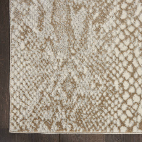 Nourison Solace Beige Runner 23 X 73 Area Rug 805-142674 Image 1