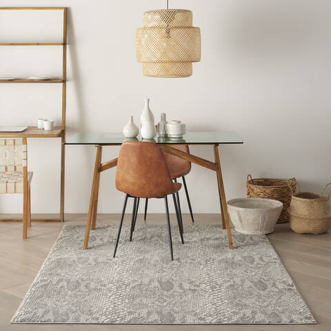 Nourison Solace Beige 53 X 73 Area Rug 805-142678 Image 3