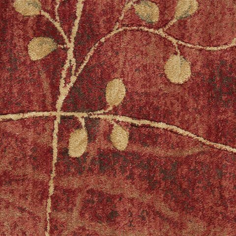 Nourison Somerset Red 67 X 97 Area Rug 805-142681 Image 6