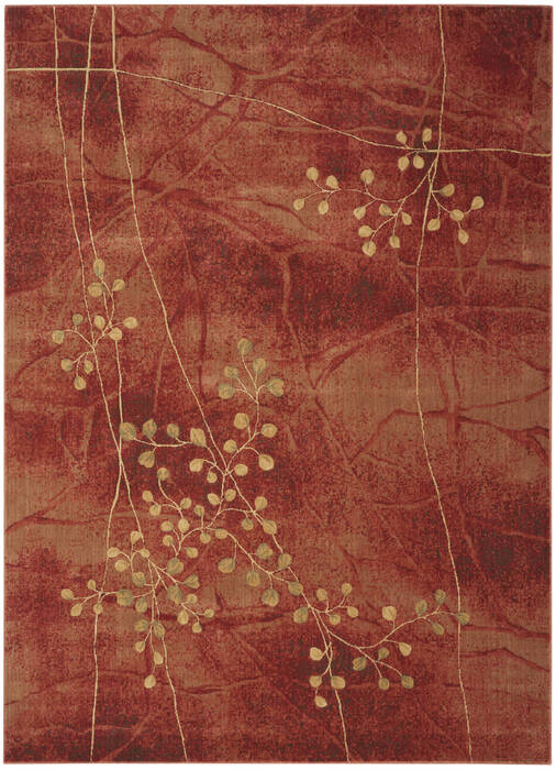 Nourison Somerset Red 67 X 97 Area Rug 805-142681 Image 0