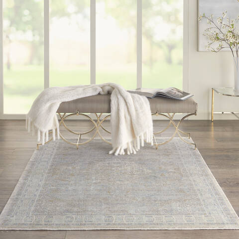 Nourison Starry Nights Grey 53 X 73 Area Rug 805-142688 Image 3