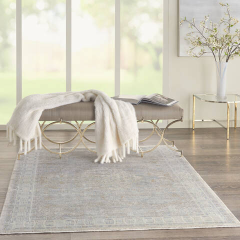 Nourison Starry Nights Grey 53 X 73 Area Rug 805-142688 Image 5