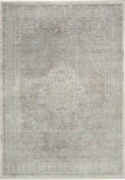 Nourison Starry Nights Grey Rectangle 5x7 ft Lucxelle Carpet 142688