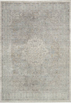 Nourison Starry Nights Grey Rectangle 5x7 ft Lucxelle Carpet 142688