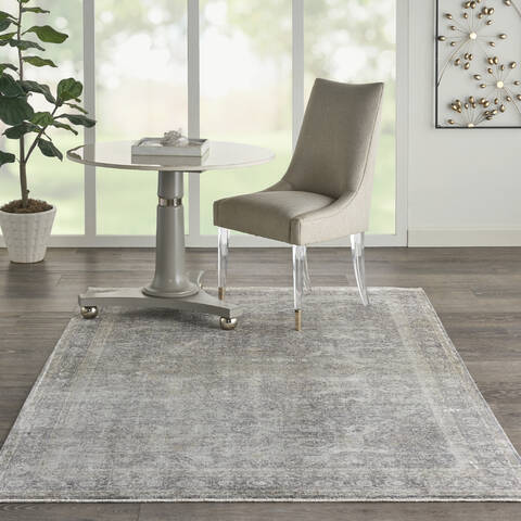 Nourison Starry Nights Grey 53 X 73 Area Rug 805-142692 Image 3