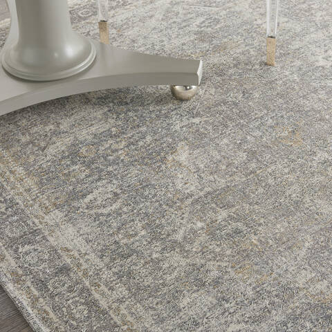 Nourison Starry Nights Grey 53 X 73 Area Rug 805-142692 Image 4