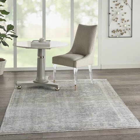 Nourison Starry Nights Grey 53 X 73 Area Rug 805-142692 Image 5