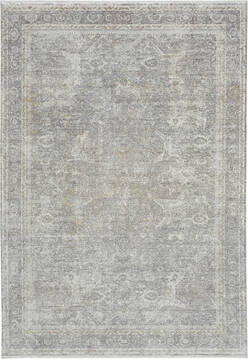 Nourison Starry Nights Grey 5'3" X 7'3" Area Rug  805-142692