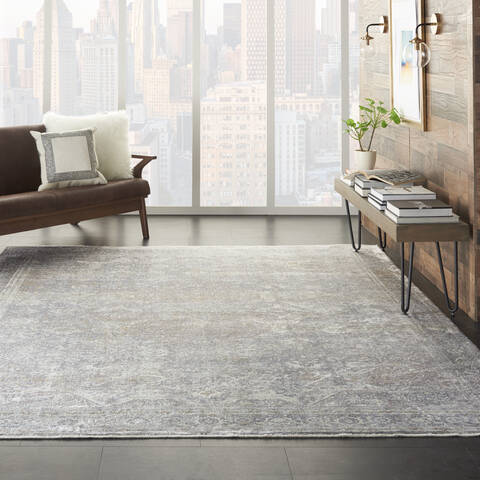 Nourison Starry Nights Grey 80 X 100 Area Rug 805-142693 Image 3