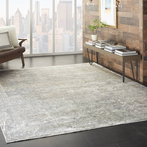 Nourison Starry Nights Grey 80 X 100 Area Rug 805-142693 Image 5