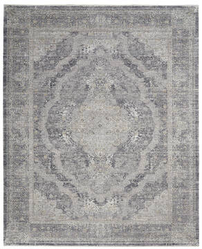 Nourison Starry Nights Grey 8'0" X 10'0" Area Rug  805-142702