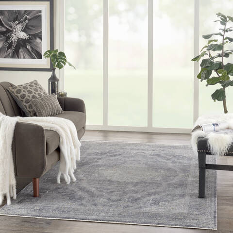 Nourison Starry Nights Grey 53 X 73 Area Rug 805-142705 Image 5