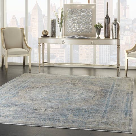 Nourison Starry Nights Beige 86 X 116 Area Rug 805-142708 Image 5