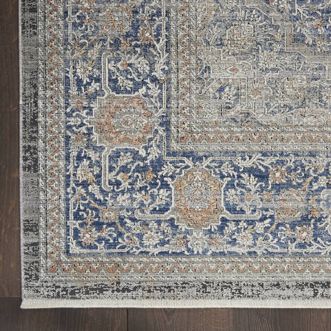 Nourison Starry Nights Blue 80 X 100 Area Rug 805-142710 Image 1