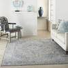 Nourison Starry Nights Blue 80 X 100 Area Rug 805-142710 Thumb 5