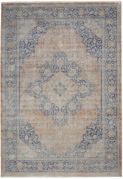 Nourison Starry Nights Purple Rectangle 8x10 ft Lucxelle Carpet 142711