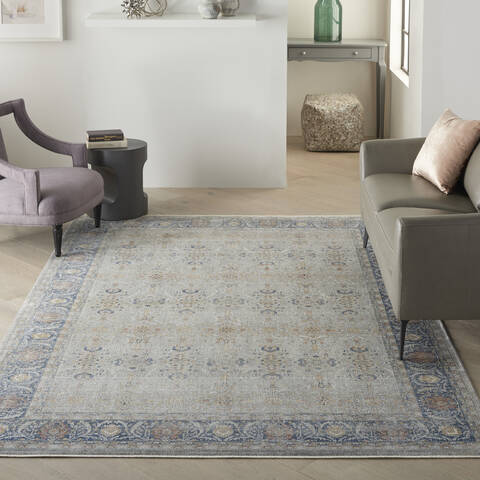 Nourison Starry Nights Grey 80 X 100 Area Rug 805-142712 Image 3