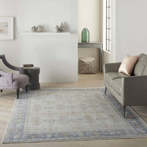 Nourison Starry Nights Grey 80 X 100 Area Rug 805-142712 Image 5