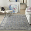 Nourison Starry Nights Blue 80 X 100 Area Rug  805-142713 Thumb 3